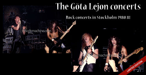 Iron Maiden Gota Lejon Photobook 1981