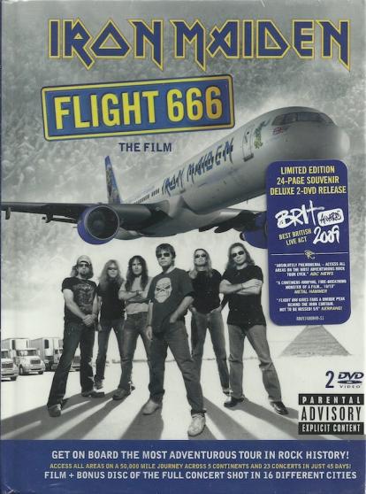 Iron Maiden: Flight 666 cover